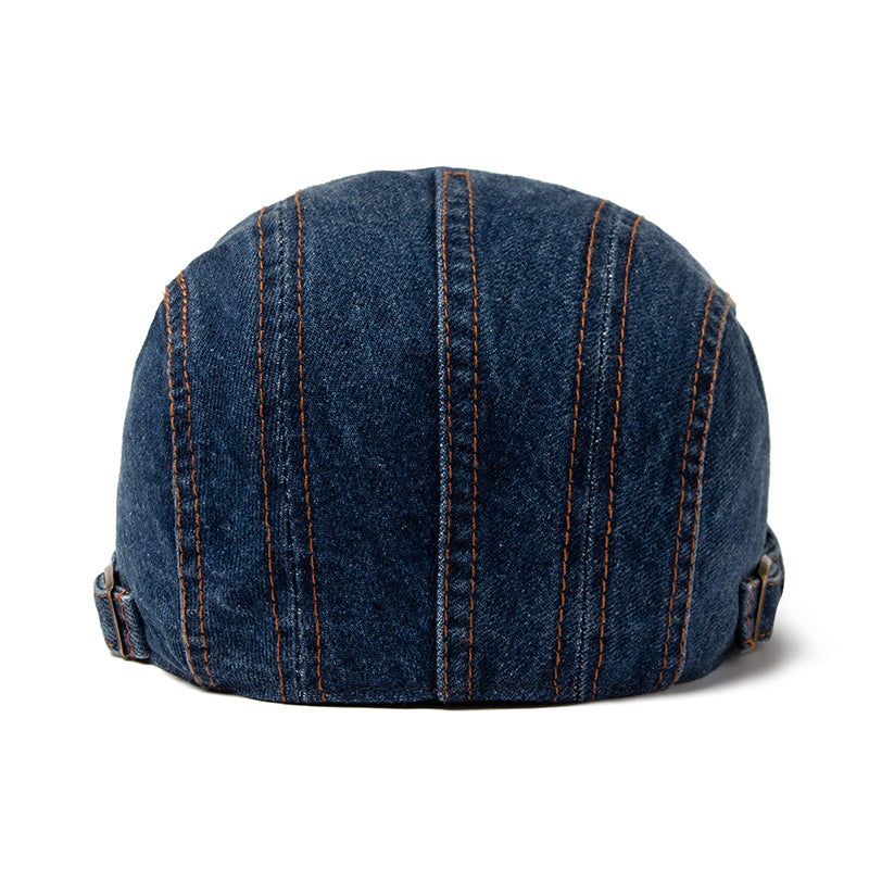 Logan | Classic Everyday Stitch Flat Cap 7