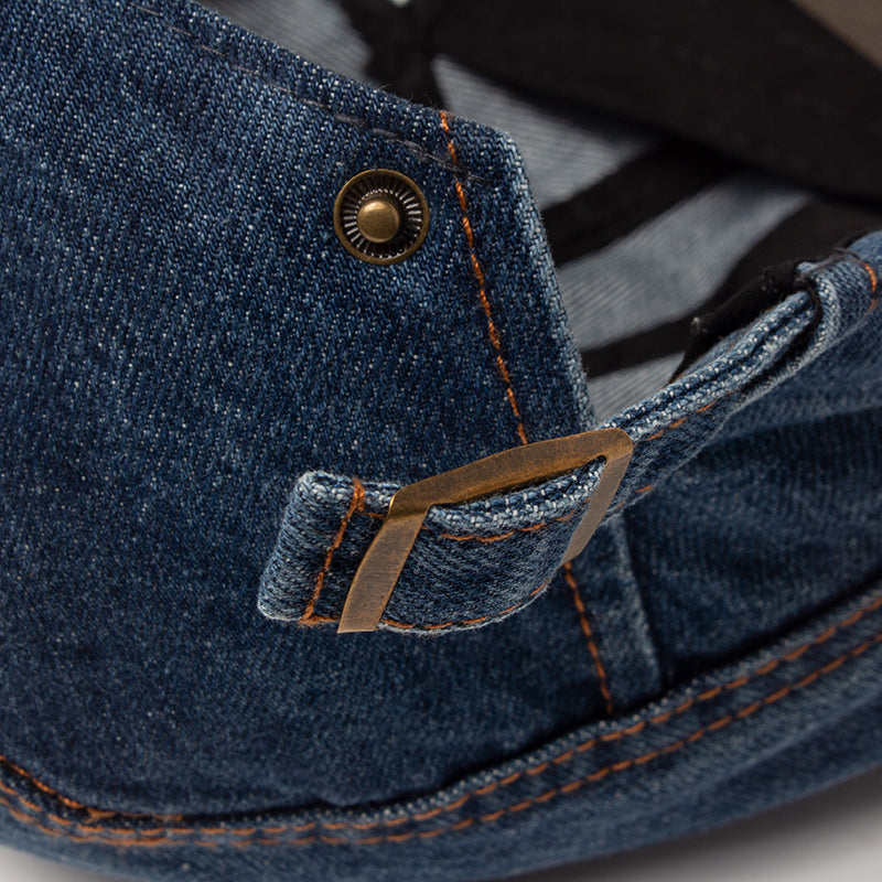 Logan | Classic Everyday Stitch Flat Cap 6