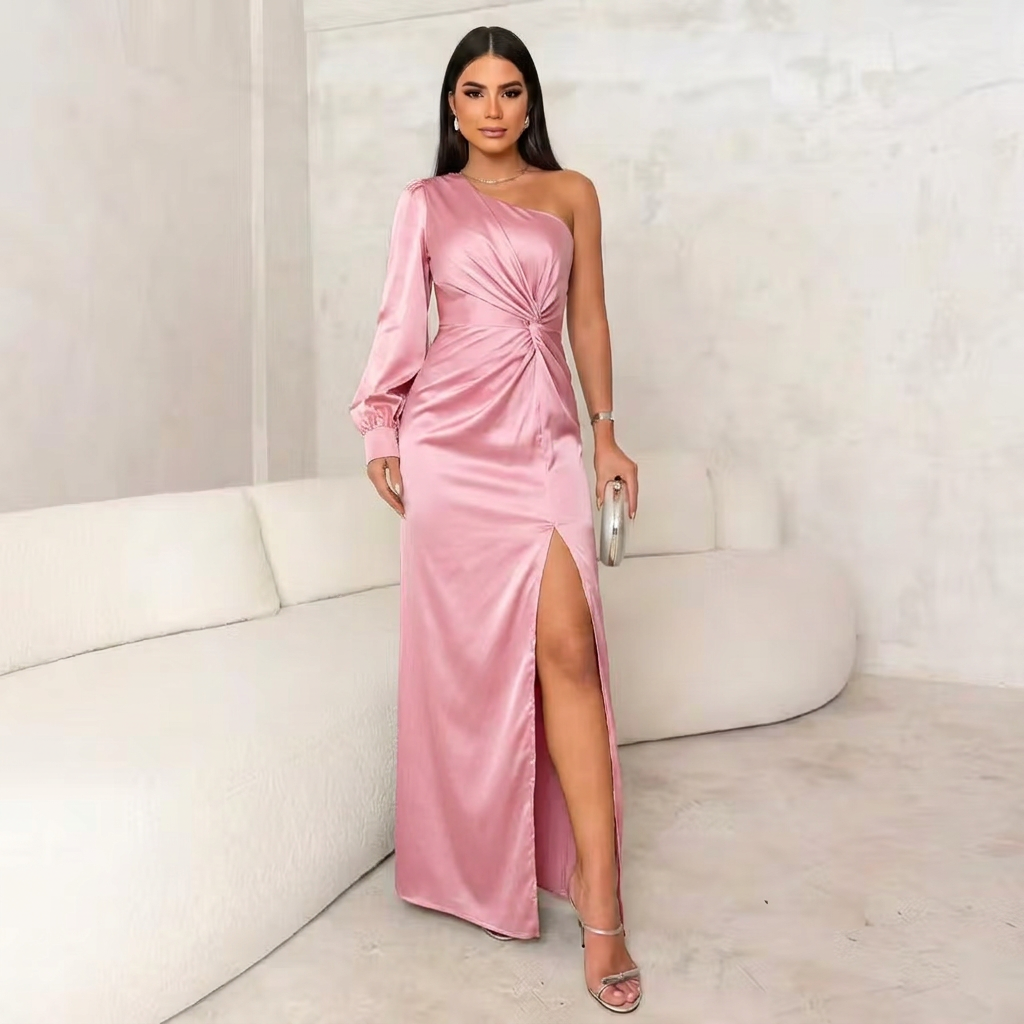 Sarah | Elegant One-Shoulder Maxi Dress 8