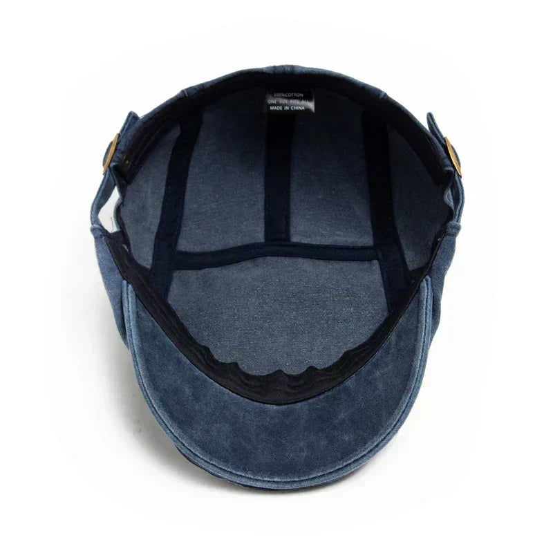 Arthuro | Classic Denim Flat Cap 12
