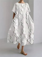 Fenella | Elegant Loose Round Neck Dress 15