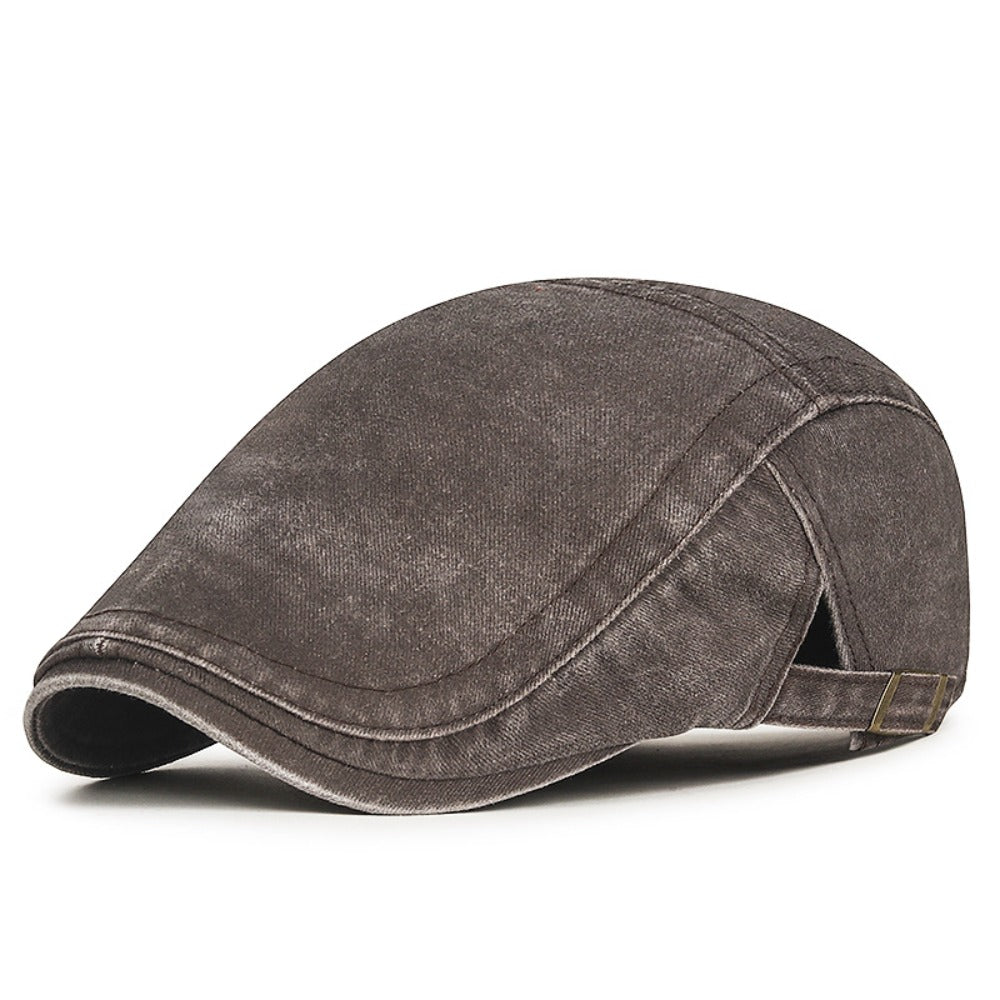 George | Classic Washed Flat Cap 9