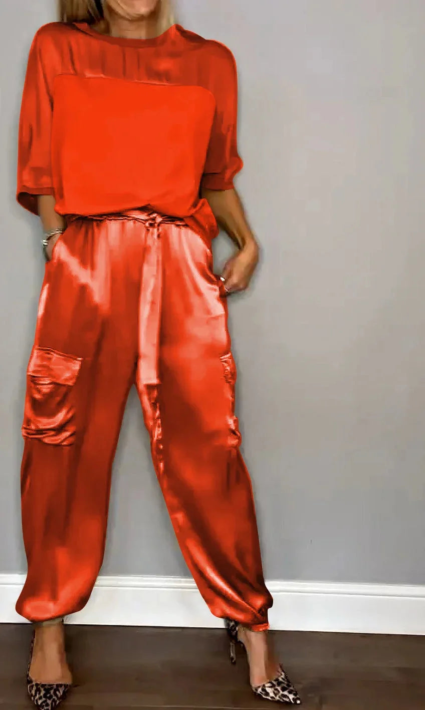 Wrenna | Luxe Stylish Flowing Two Piece Set 6