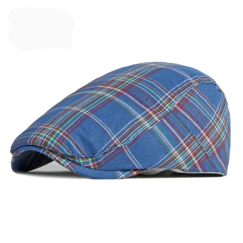 Harrison | Classic Plaid Flat Cap 1