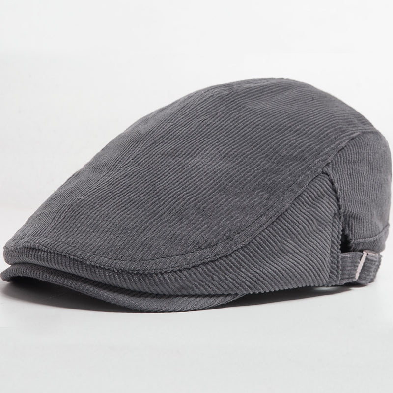 William | Classic Corduroy Flat Cap 10