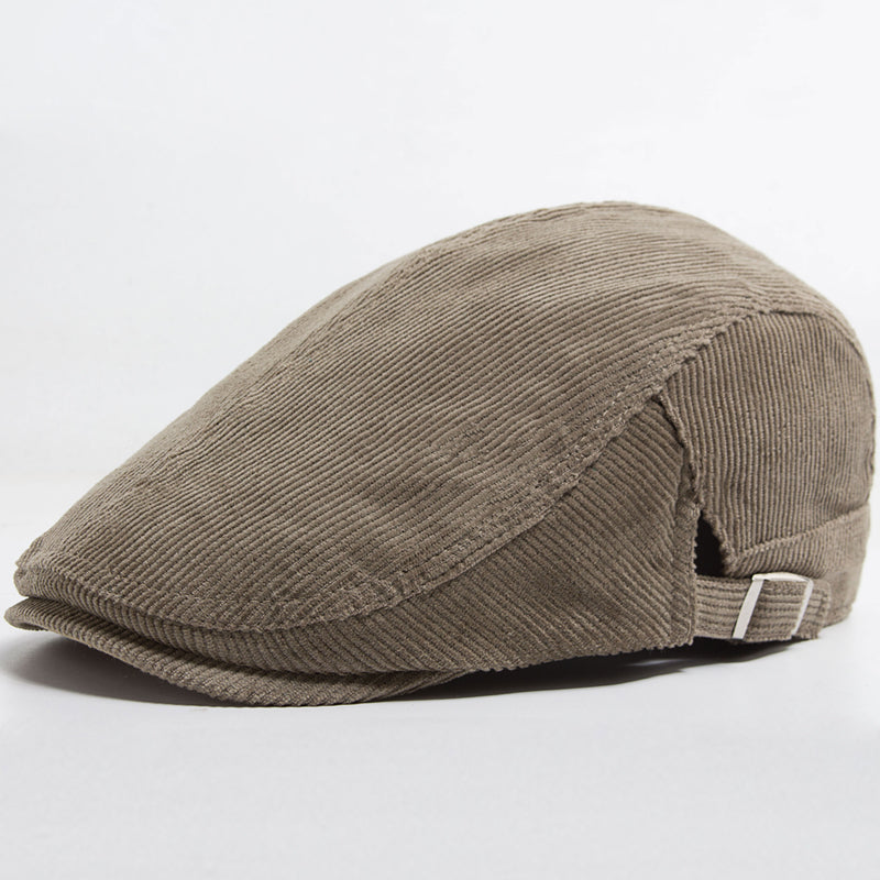 William | Classic Corduroy Flat Cap 9