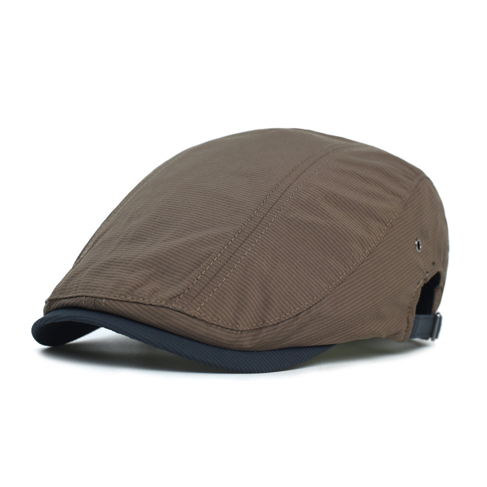 Varen | Classic Everyday Pinstripe Flat Cap 11