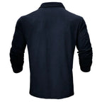 Callan | Casual Long Sleeve Collared Polo 5
