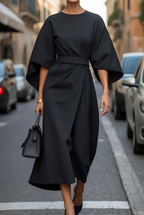 Selina | Elegant Lantern Sleeves Dress 1