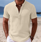 Lachlan | Summer Button-Up Short Sleeve Shirt 6