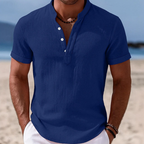 Lachlan | Summer Button-Up Short Sleeve Shirt 2