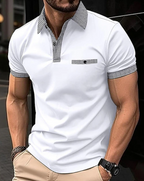 Alexander | Classic Checkered Collar Polo Shirt 5