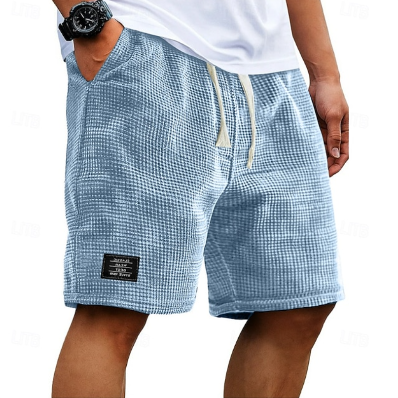 Oliver | Casual Waffle Summer Shorts 6