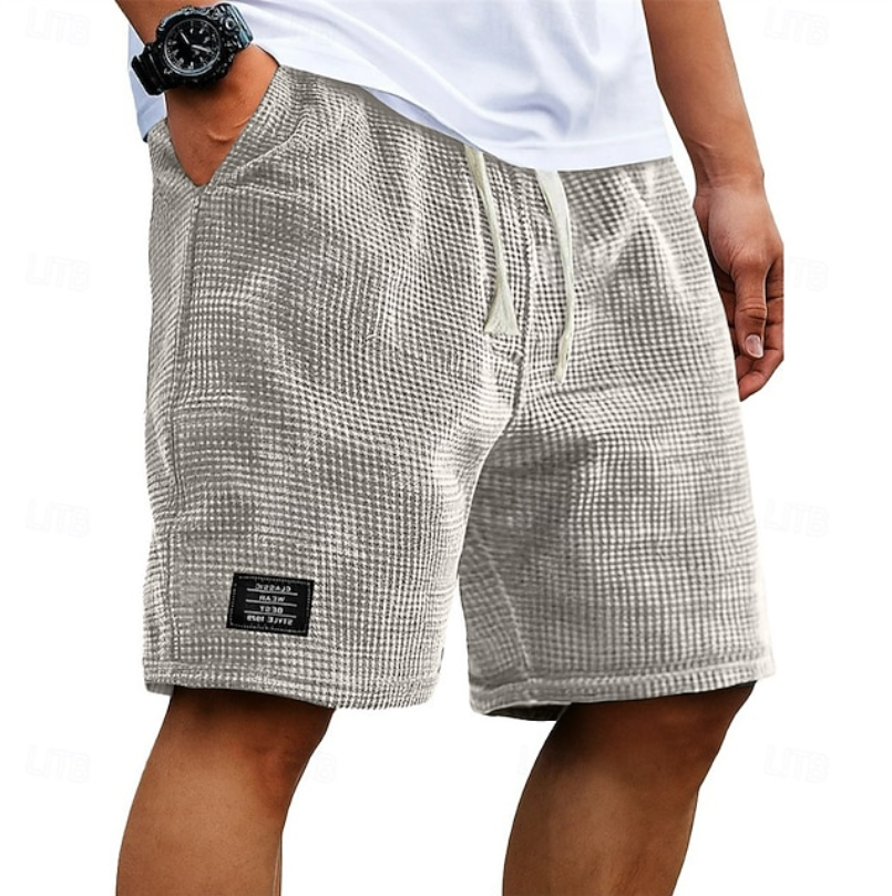 Oliver | Casual Waffle Summer Shorts 2