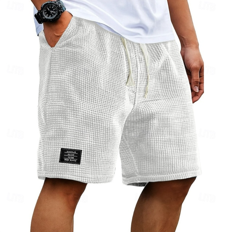 Oliver | Casual Waffle Summer Shorts 8