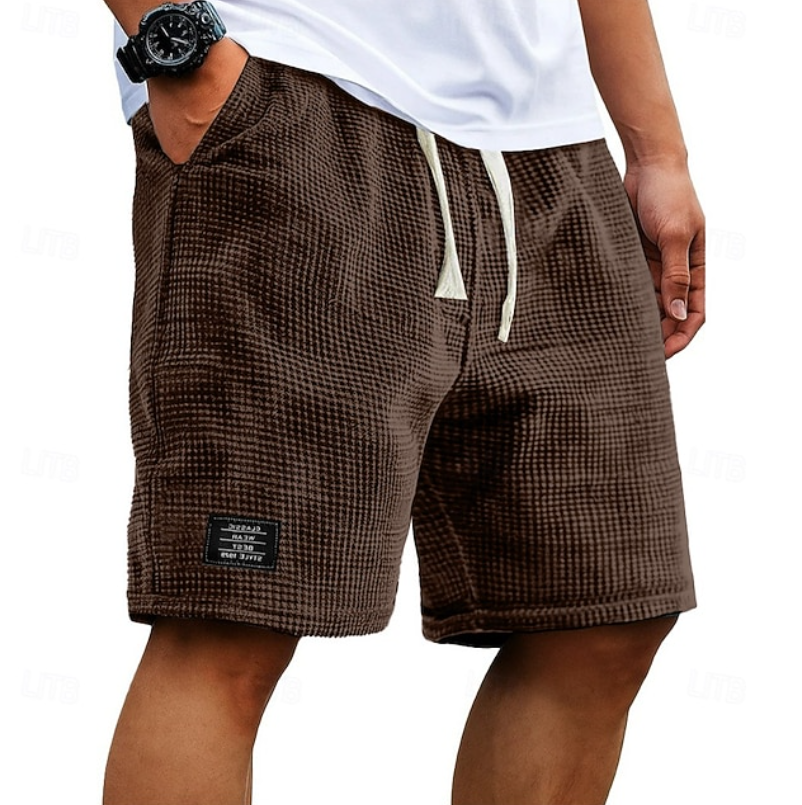Oliver | Casual Waffle Summer Shorts 7
