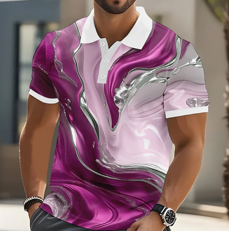 Luca | Stylish Flowy Color Collar Shirt 2
