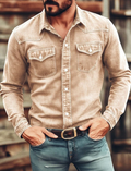 Greyson | Classic Button Up Long Sleeve Shirt 5