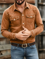 Greyson | Classic Button Up Long Sleeve Shirt 6
