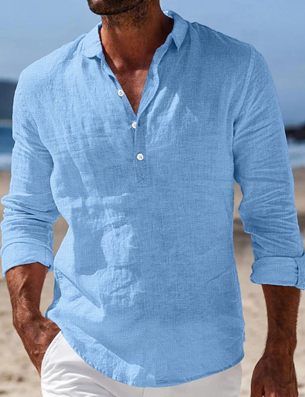 Maxwell | Casual Long Sleeve Summer Shirt 4
