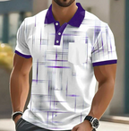 Elliot | Classic Button Up Geometric Shirt 8