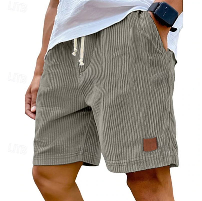 Alistair | Classic Lace Summer Corduroy Shorts 4