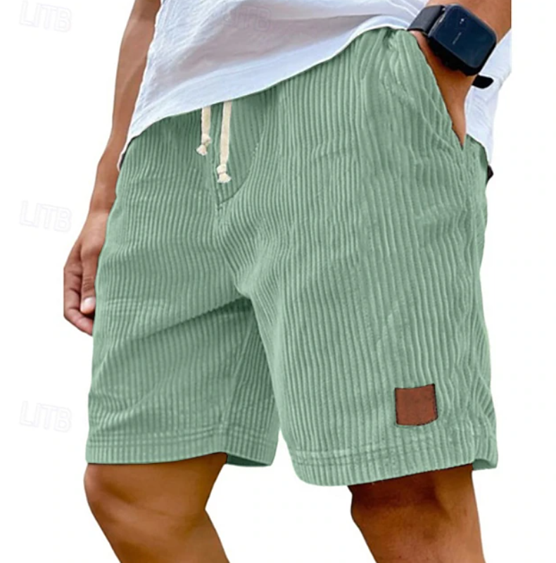 Alistair | Classic Lace Summer Corduroy Shorts 6