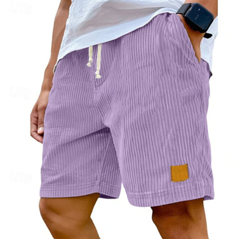 Alistair | Classic Lace Summer Corduroy Shorts 9