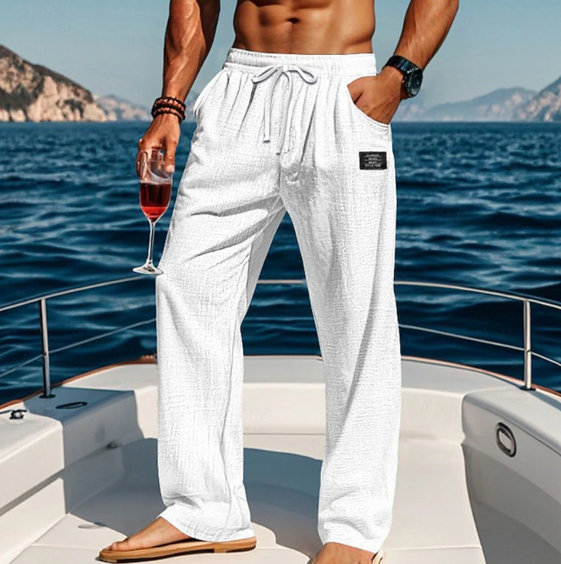 Callum | Casual Lace Summer Loose Pants 2