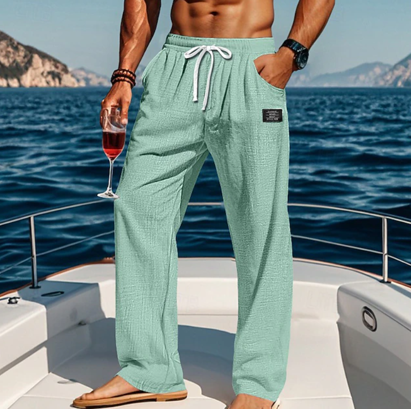 Callum | Casual Lace Summer Loose Pants 4