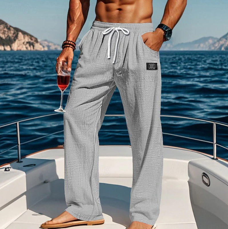 Callum | Casual Lace Summer Loose Pants 6