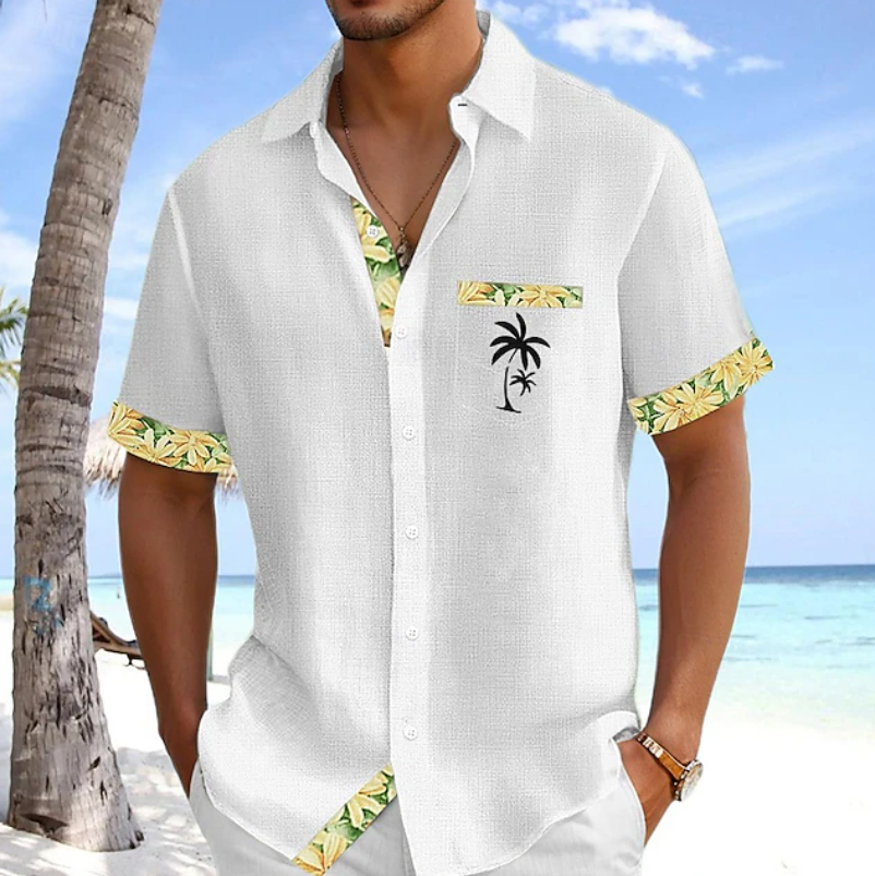 Callan | Tropical Relaxed Button Shirt 4