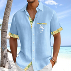 Callan | Tropical Relaxed Button Shirt 3