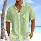 Callan | Tropical Relaxed Button Shirt 1