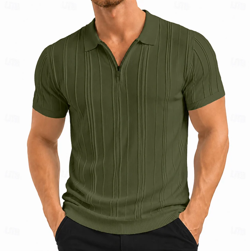 Colby | Textured Slim Fit Polo Shirt 4