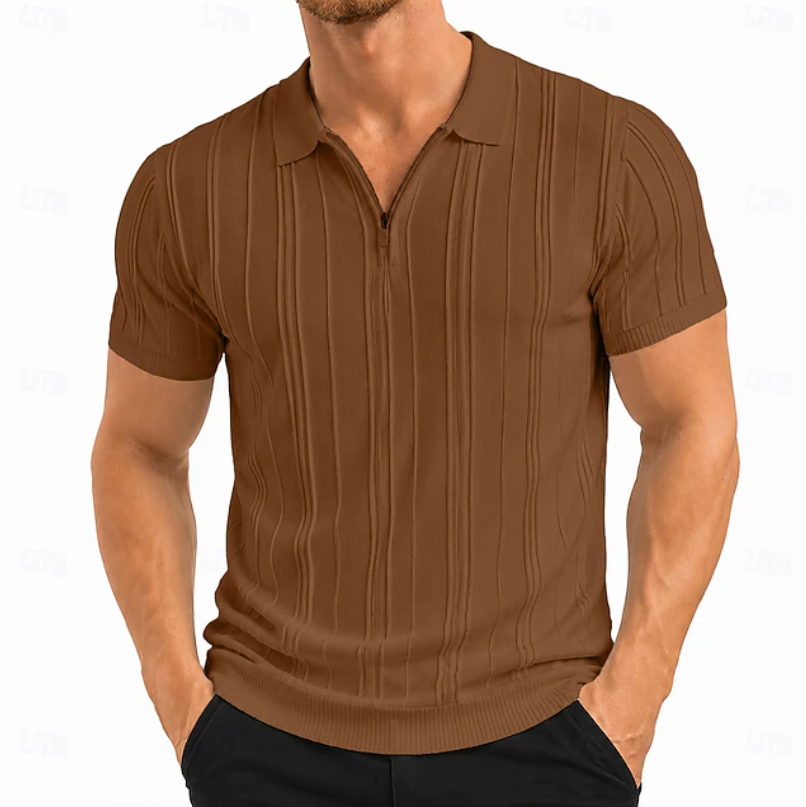 Colby | Textured Slim Fit Polo Shirt 1