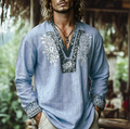 Aurelio | Casual Embroidered Resort Shirt 2