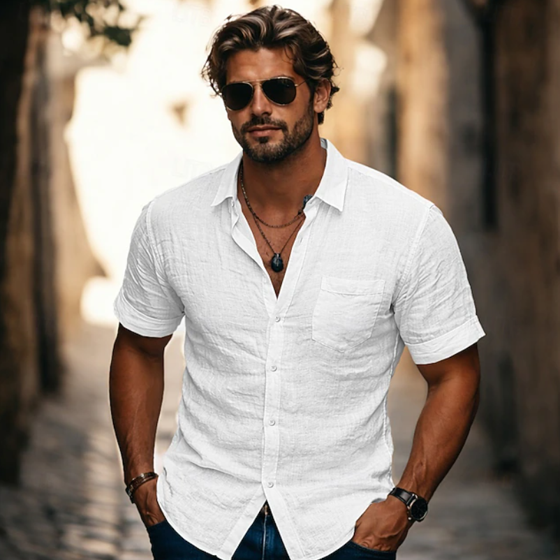 Adrian | Everyday Casual Short Sleeve Shirt 3
