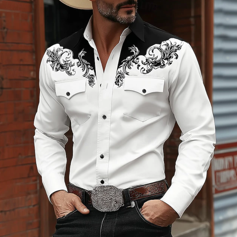 Ridgewood | Western Embroidered Button Shirt 4