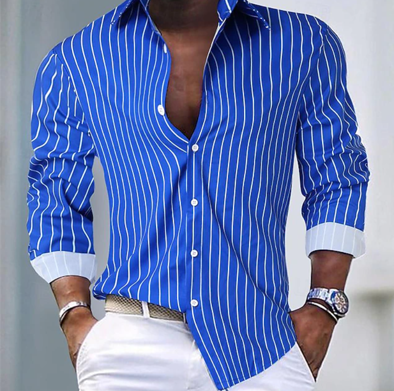 Lloyd | Casual Stripe Button Shirt 3