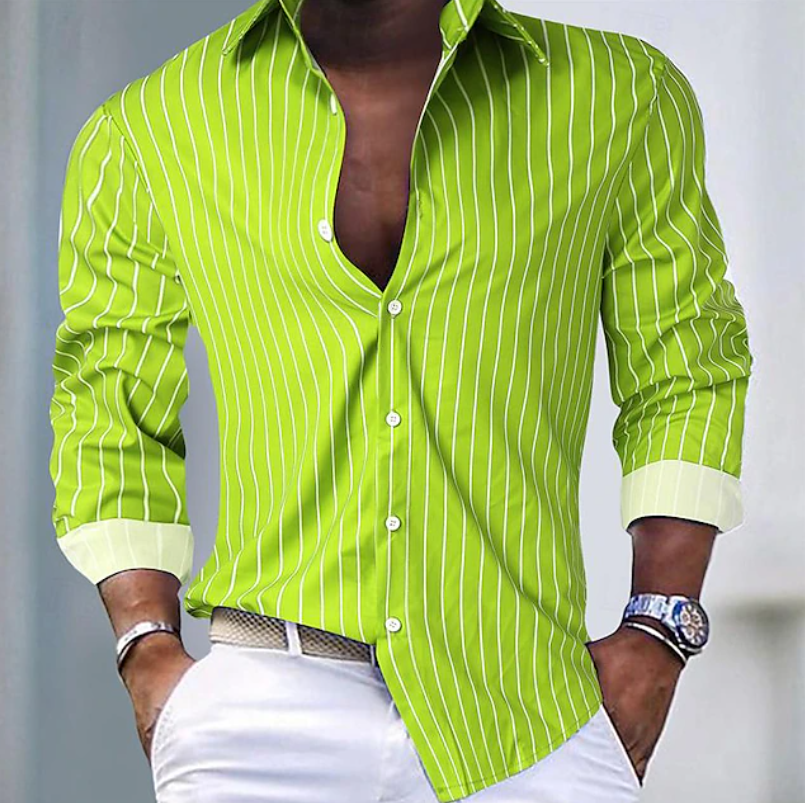 Lloyd | Casual Stripe Button Shirt 1