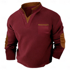 Calder | Casual Textured Pocket Sweater 6
