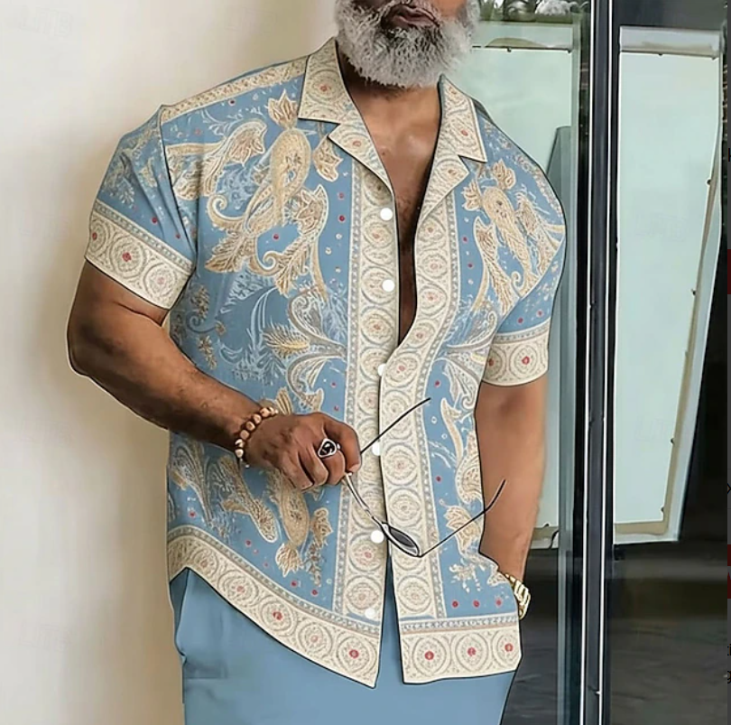 Sandro | Casual Printed Resort Shirt 4
