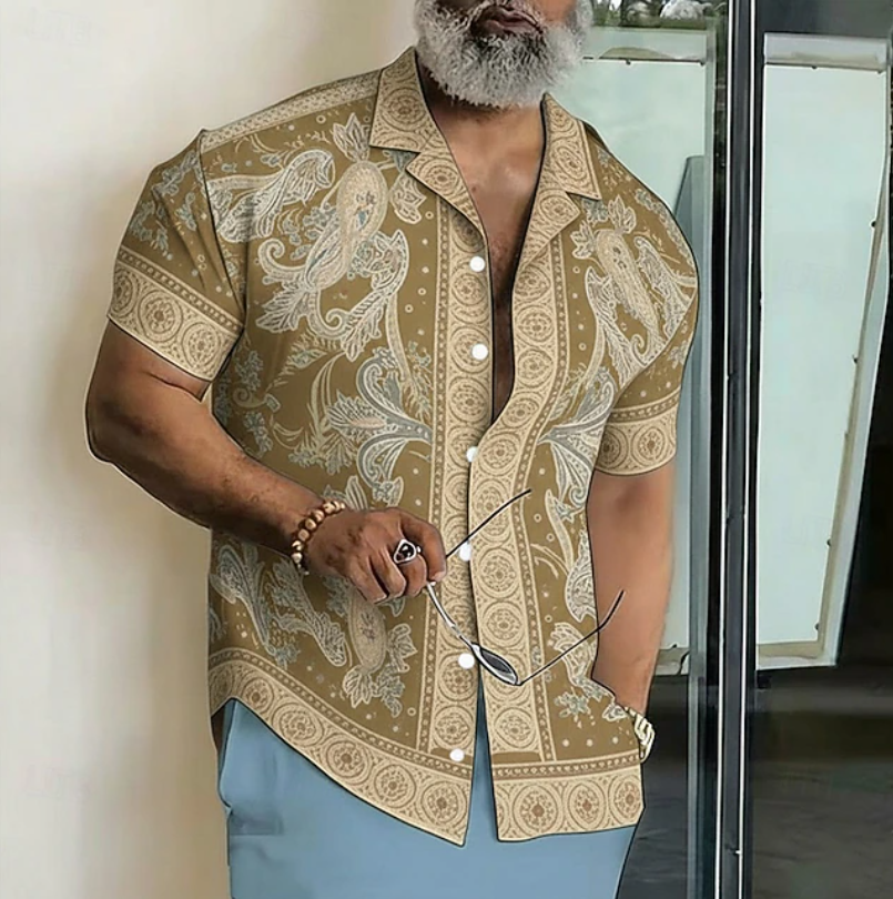 Sandro | Casual Printed Resort Shirt 2