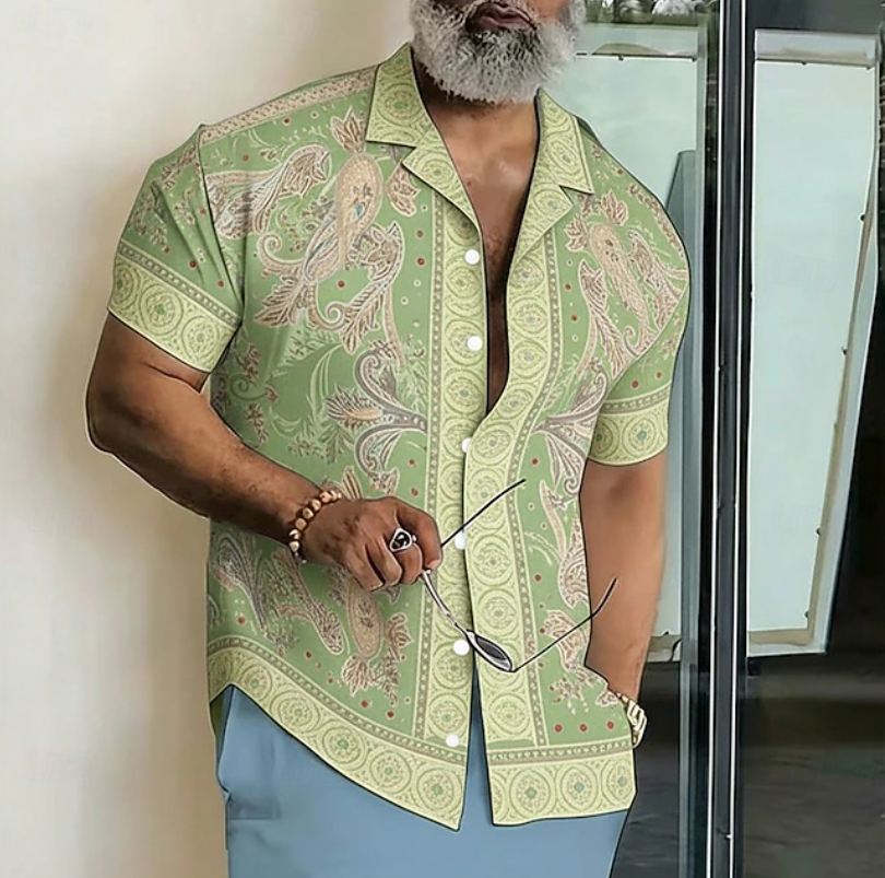 Sandro | Casual Printed Resort Shirt 1