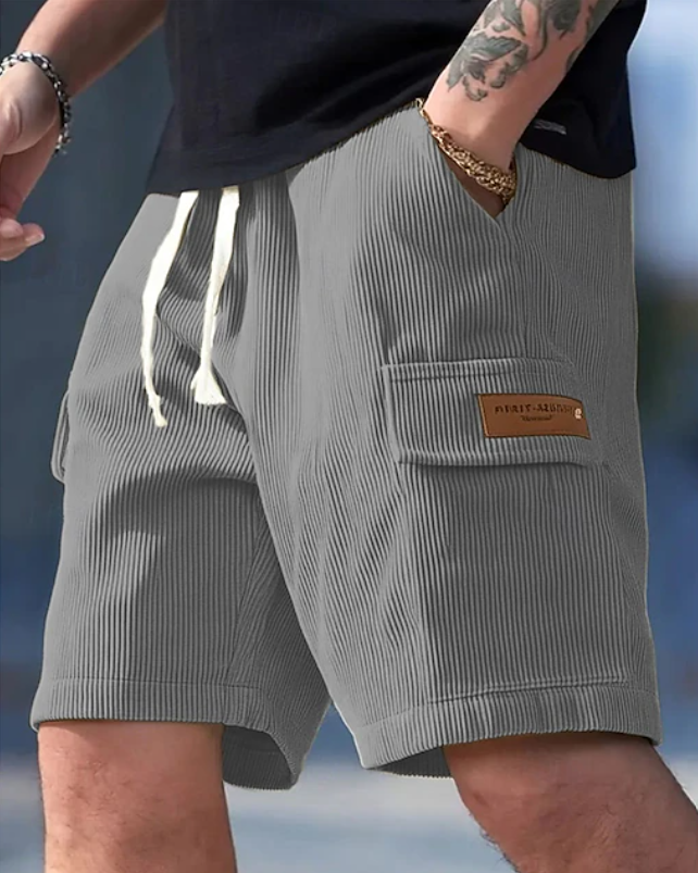 Louie | Casual Utility Drawstring Shorts 1