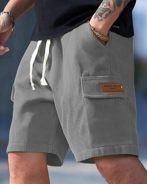 Louie | Casual Utility Drawstring Shorts 1