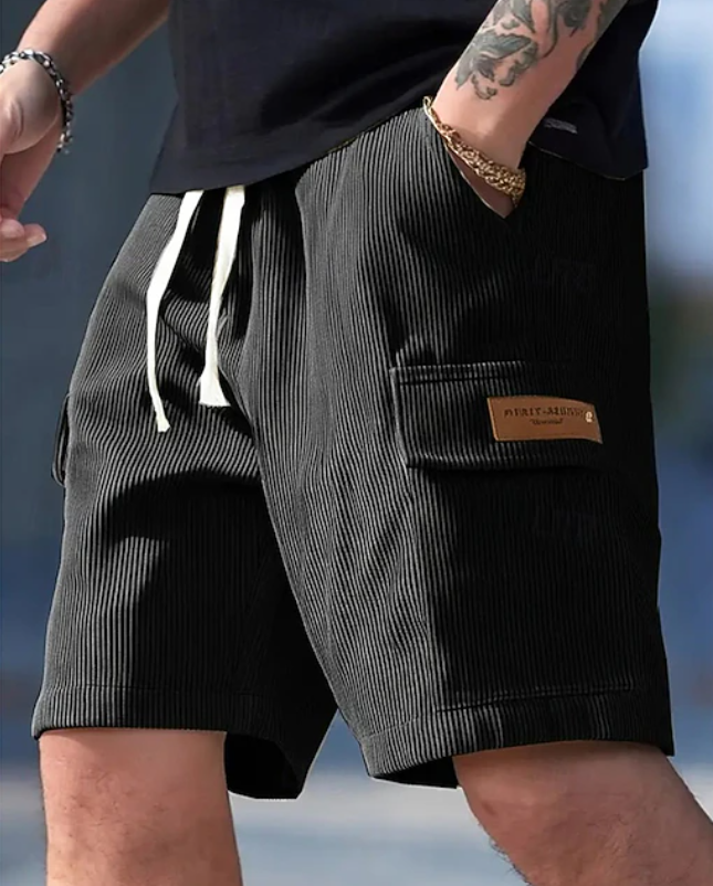 Louie | Casual Utility Drawstring Shorts 4