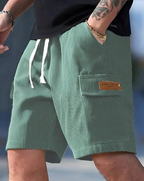 Louie | Casual Utility Drawstring Shorts 7