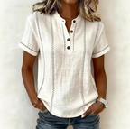 Elira | Everyday Textured Button Top 4